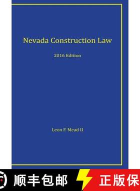 预订 Nevada Construction Law: 2016 Edition [9780989193016]