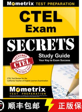 【3-4周达】Ctel Exam Secrets Study Guide: Ctel Test Review for the California Teacher of English Lear... [9781609715861]