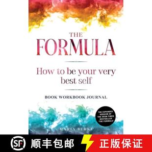 【3-4周达】The Formula: How To Be Your Very Best Self: Book Workbook Journal [9781999366049]