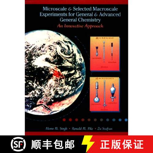 【3-4周达】Miroscale And Selected Macroscal Experiments For General And Advanced General Chemistry: A... [9780471585961]