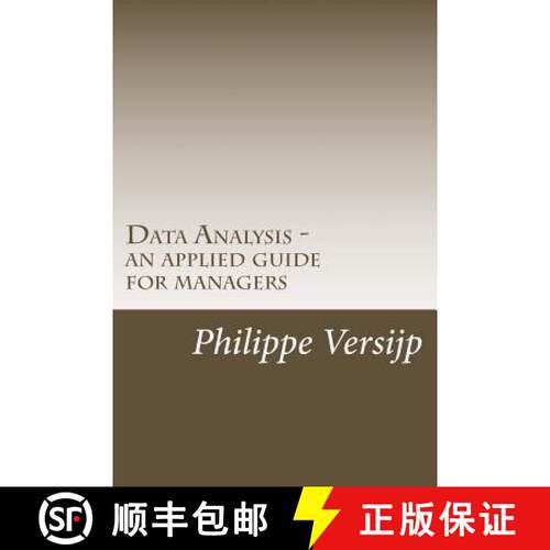 【3-4周达】Data Analysis - an applied guide for managers [9789082455403]