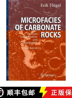 【3-4周达】Microfacies of Carbonate Rocks: Analysis, Interpretation and Application [9783642037955]
