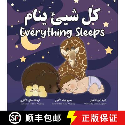 【3-4周达】Everything Sleeps كل شيئ ينام [9780473618476]