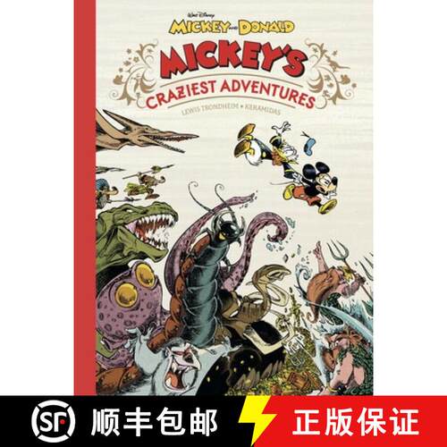 【3-4周达】精装 Walt Disney's Mickey and Donald: Mickey's Craziest Adventures [9781683969266]