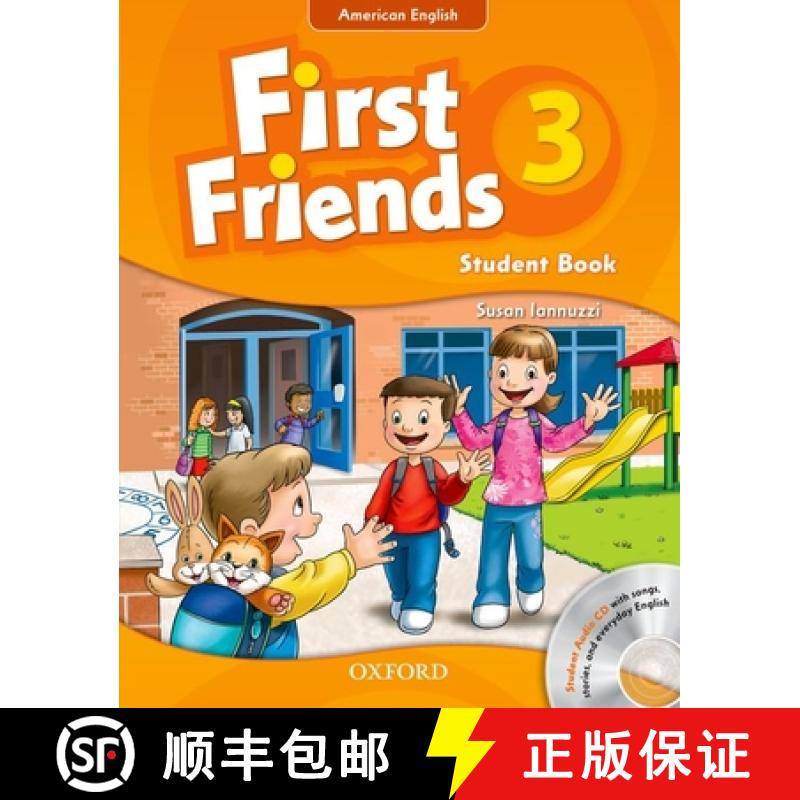 First Friends (American English): 3: Student Book and Audio CD Pack: First for American English, firs... [9780194433457]