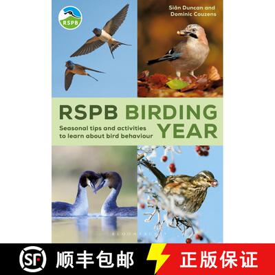 【3-4周达】RSPB Birding Year : Seasonal tips and activities to learn about bird behaviour [9781399413428]
