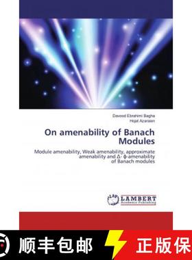 预订 On amenability of Banach Modules [9786139945139]