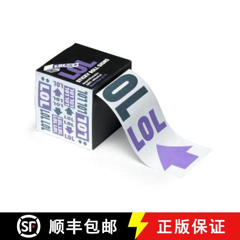 【3-4周达】Knock Knock LOL Sticky Roll Sign [9781683490708]