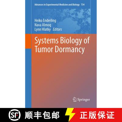【3-4周达】Systems Biology of Tumor Dormancy [9781461414445]