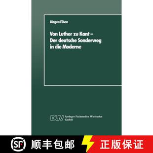 Kant Eine Der Von Soziologische Moderne Deutsche Betrachtung Luther Die 4周达 9783824440221 Sonderweg
