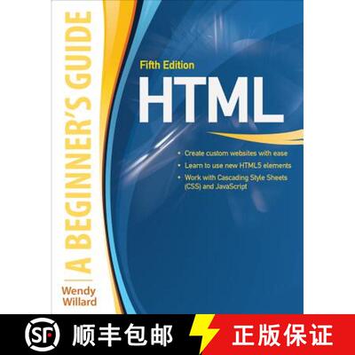 【3-4周达】HTML: A Beginner's Guide, Fifth Edition: CourseLoad ebook for HTML A BEGINNERS GD 5E [9780071809276]
