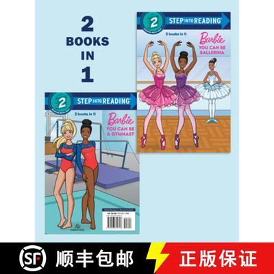 【3-4周达】You Can Be a Ballerina/You Can Be a Gymnast (Barbie) [9780593709726]