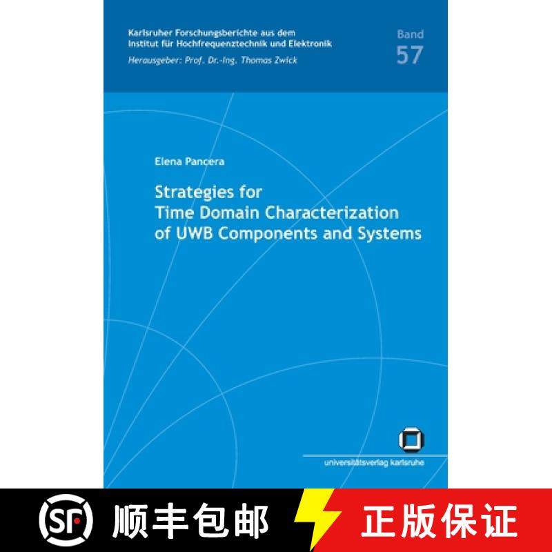 【3-4周达】Strategies for Time Domain Characterization of UWB Components and Systems [9783866444171]