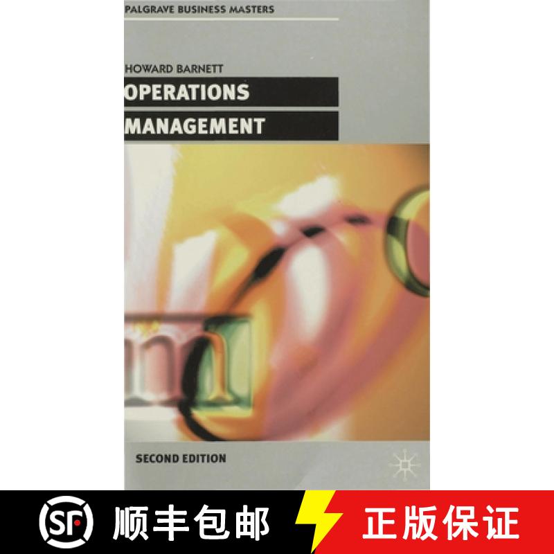 【3-4周达】Operations Management [9780333662106]