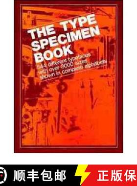 【3-4周达】The Type Specimen Book: 544 Different Typefaces With Over 3000 Sizes Shown In Complete Alp... [9780471289531]