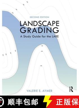 【3-4周达】Landscape Grading: A Study Guide for the Lare [9780367439057]