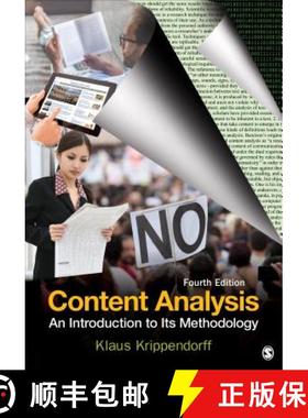 【3-4周达】Content Analysis: An Introduction to Its Methodology (Fourth Edition): An Introduction to ... [9781506395661]