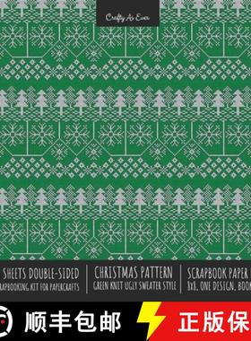预订 Christmas Pattern Scrapbook Paper Pad 8x8 Decorative Scrapbooking Kit for Cardmaking Gifts, DIY ... [9781636571652]