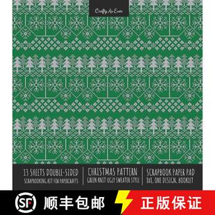【3-4周达】Christmas Pattern Scrapbook Paper Pad 8x8 Decorative Scrapbooking Kit for Cardmaking Gifts... [9781636571652]