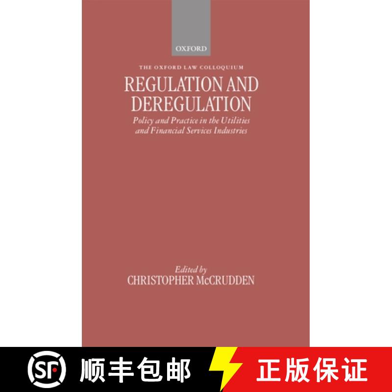 【3-4周达】Regulation and Deregulation: Policy and Practice in the Utilities and Financial Services I... [9780198268819]