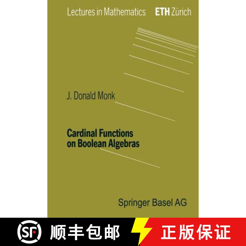 【3-4周达】Cardinal Functions on Boolean Algebras [9783764324957]