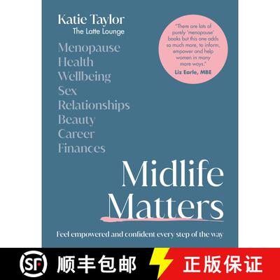 【3-4周达】精装 Midlife Matters: Feel Empowered and Confident Every Step of the Way [9780241674451]