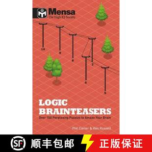 【3-4周达】Mensa: Logic Brainteasers: Tantalize and train your brain with over 200 puzzles [9781780979397]