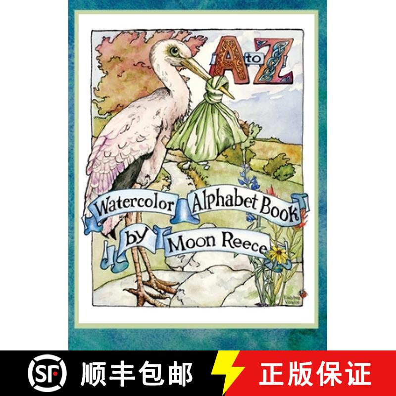 【2-3周达】Watercolor Alphabet Book: Ladybug Version [9781734172201]