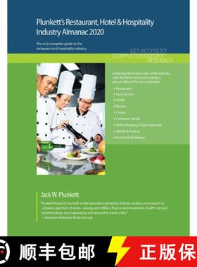 预订 Plunkett's Restaurant, Hotel & Hospitality Industry Almanac 2020: Restaurant, Hotel & Hospitalit... [9781628315301]