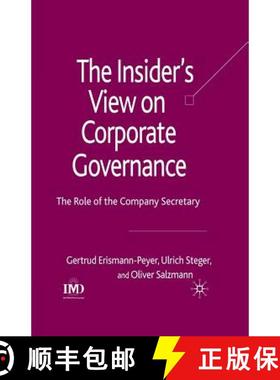【3-4周达】The Insider's View on Corporate Governance : The Role of the Company Secretary (1st ed. 2008) [9781349354207]