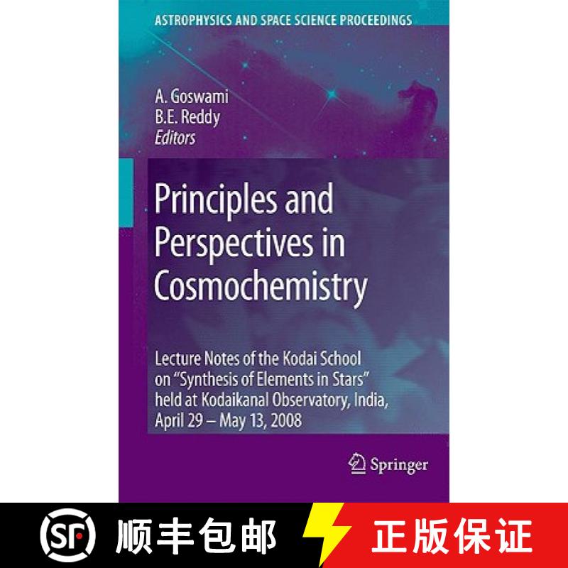【3-4周达】Principles and Perspectives in Cosmochemistry: Lecture Notes of the Kodai School on 'Synth... [9783642103513]