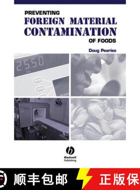 【3-4周达】精装 Preventing Foreign Material Contamination Of Foods [Wiley食品] [9780813816395]