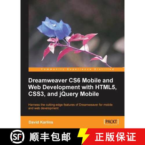 【3-4周达】Dreamweaver Cs6 Mobile and Web Development with Html5, Css3, and Jquery Mobile [9781849694742]