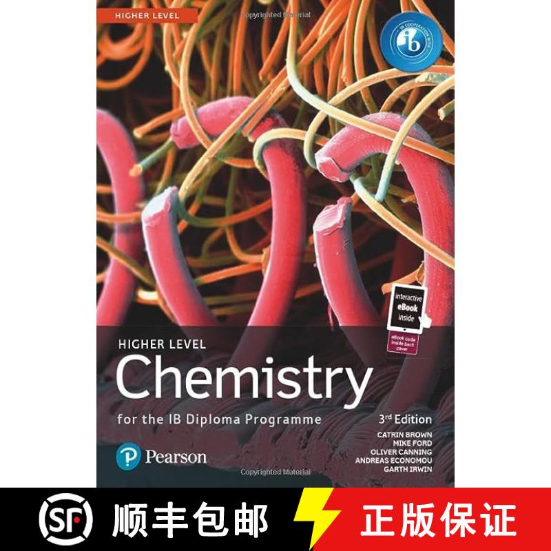 【3-4周达】Pearson Chemistry for the IB Diploma Higher Level [9781292427720]
