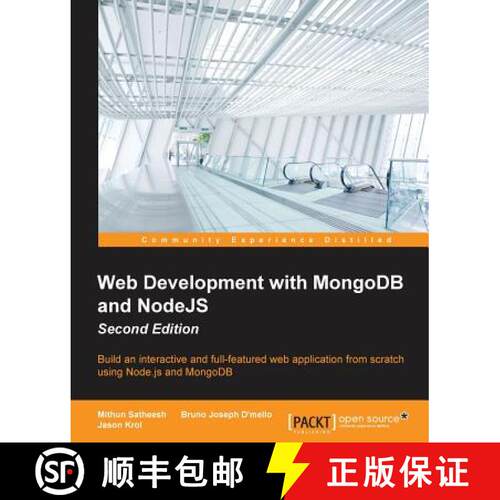 预订 Web Development with MongoDB and NodeJS - Second Edition [9781785287527]
