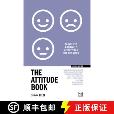 【3-4周达】The Attitude Book: 50 Ways to Positively Affect Your Work and Life [9781915951892]