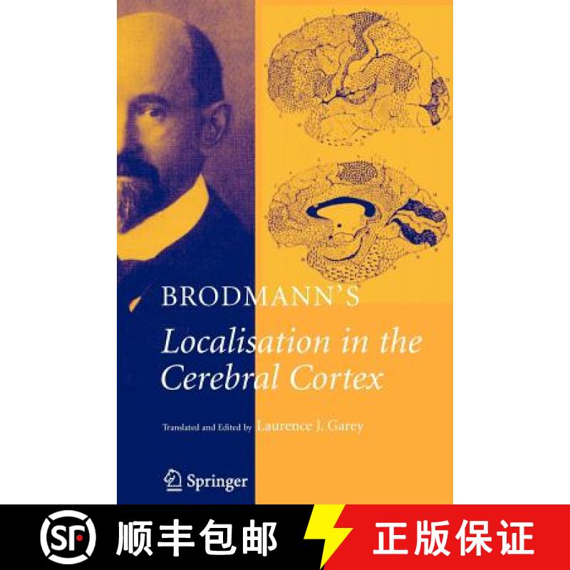 【4周达】Brodmann's : Localisation in the Cerebral Cortex [9781441938954]