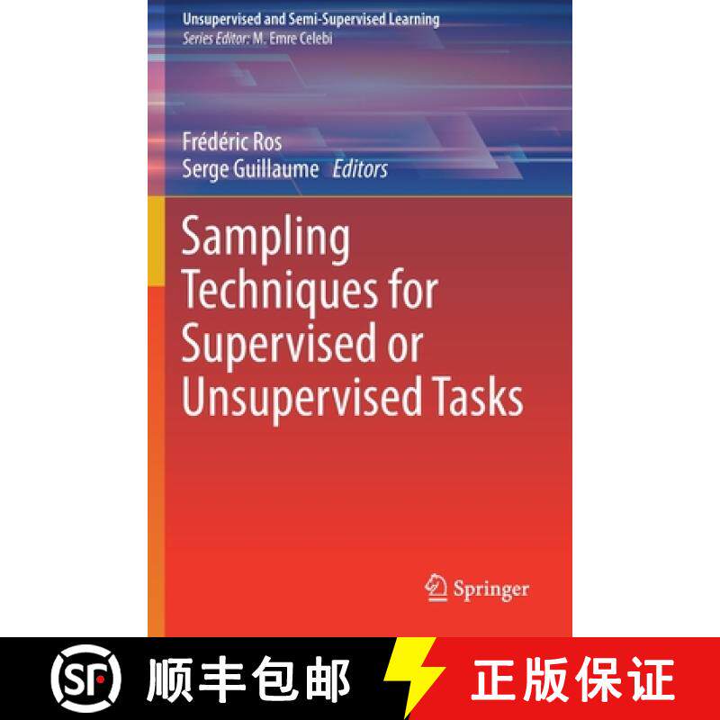 【3-4周达】Sampling Techniques for Supervised or Unsupervised Tasks [9783030293512]