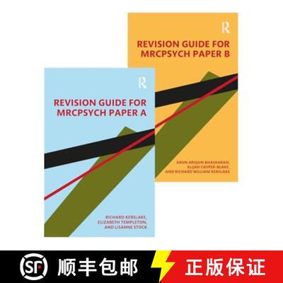 【3-4周达】Revision Guide for MRCPsych Papers A and B [9781032751535]