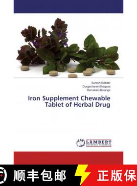预订 Iron Supplement Chewable Tablet of Herbal Drug [9786138237082]