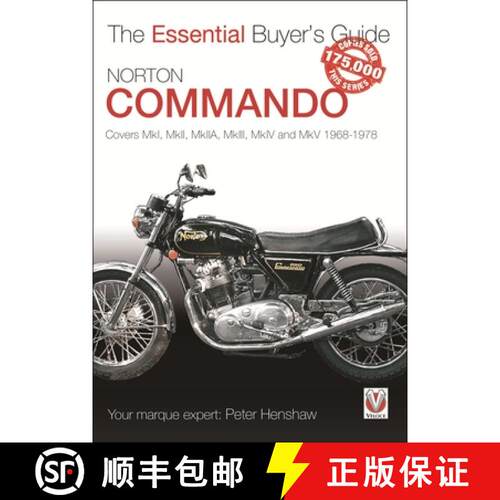 【3-4周达】Norton Commando: Covers Mki, Mkii, Mkiia, Mkiii, Mkiv and Mkv 1968 - 1978 [9781787116528]