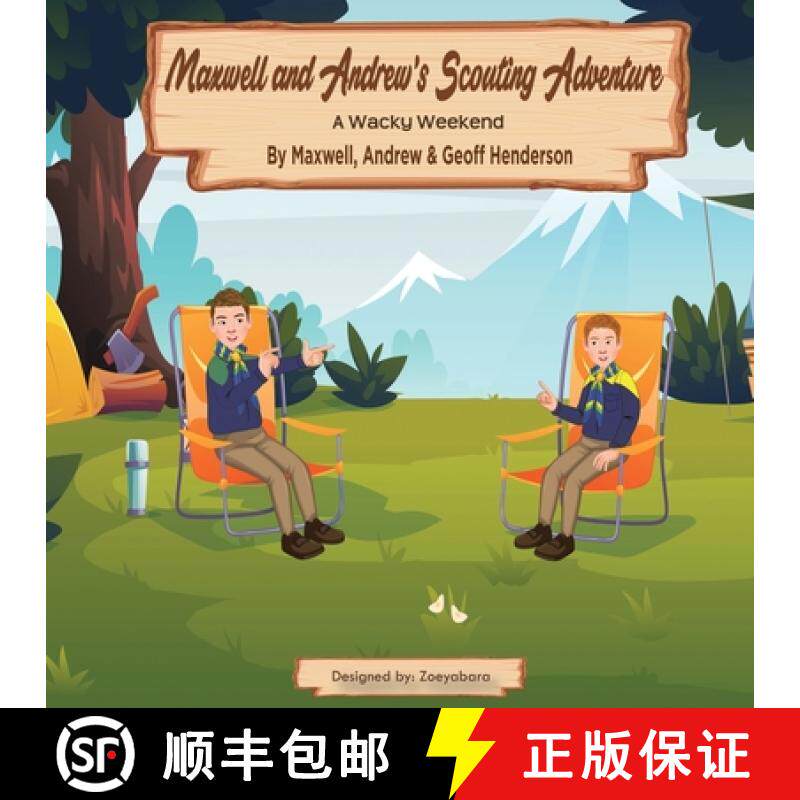 预订 Maxwell and Andrew's Scouting Adventure: A Wacky Weekend [9781982295721]