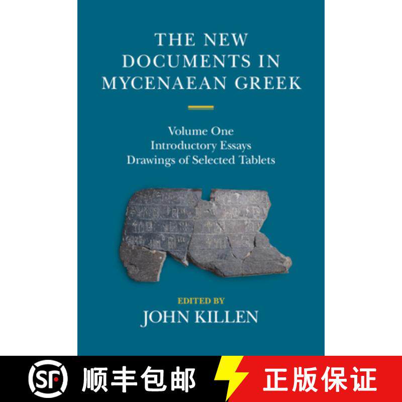 【3-4周达】The New Documents in Mycenaean Greek: Volume 1, Introductory Essays [9780521838122]
