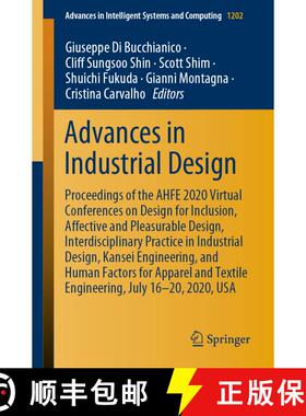 【3-4周达】Advances in Industrial Design: Proceedings of the AHFE 2020 Virtual Conferences on Design ... [9783030511937]