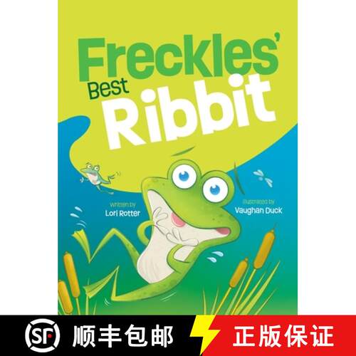 【3-4周达】精装 Freckles' Best Ribbit: A funny children's book about a determined, little frog who ca... [9798988752936]