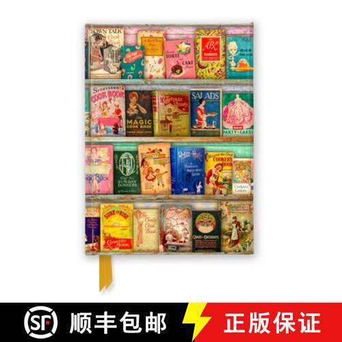 【3-4周达】Aimee Stewart: Vintage Cook Book Library (Foiled Journal) [9781804172810]