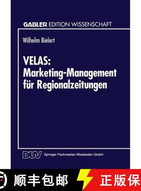 【3-4周达】Velas: Marketing-Management Für Regionalzeitungen [9783824461394]