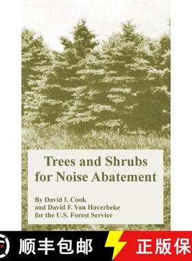 【3-4周达】Trees and Shrubs for Noise Abatement [9781410218209]