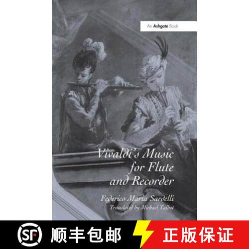 【3-4周达】精装 Vivaldi's Music for Flute and Recorder [9780754637141]
