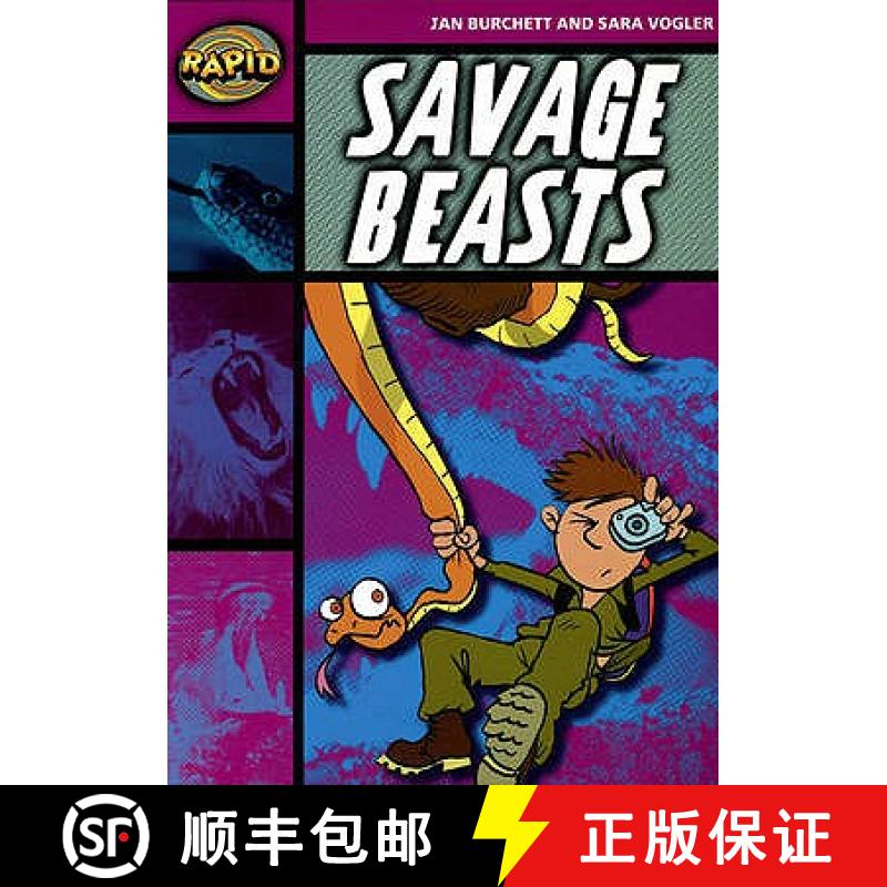 【2-3周达】Rapid Reading: Savage Beasts (Stage 3, Level 3a) [9780435908041]